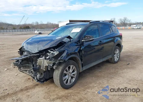 2014 Toyota Rav4 Limited z USA, uszkodzony, nr VIN 2T3DFREV4EW160877